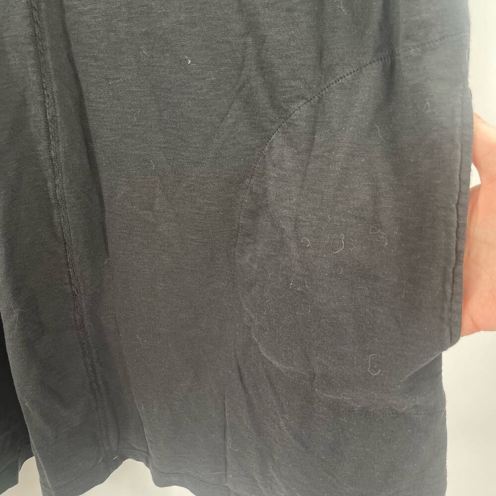 ATM Anthony Thomas Melillo Dress Size Large Sleeveless Pocket Cotton Jersey Mini - Picture 4 of 12